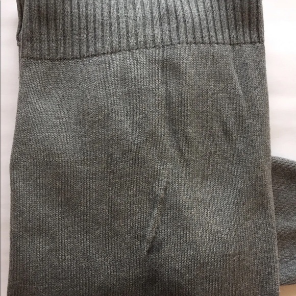 Dockers Men V Neck Sweater Large Gray Cotton - Picture 9 of 12